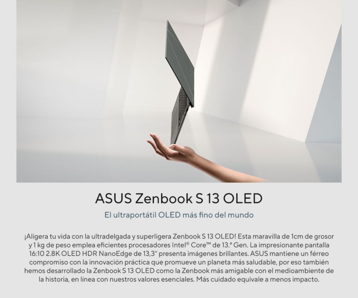 Zenbook S13 OLED Intro