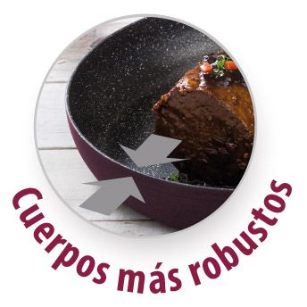 Cuerpos más robustos