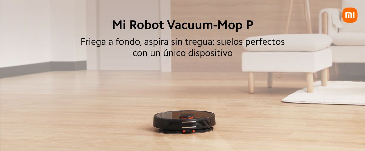Banner principal de la aspiradora Xiaomi Mi Robot Vacuum-Mop P