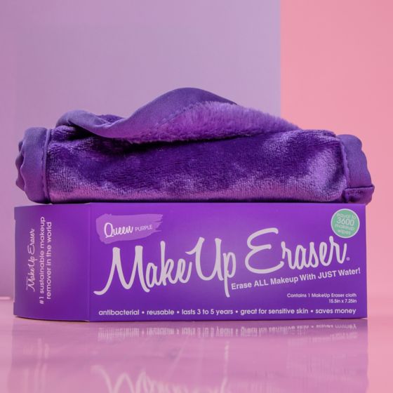 caja makeup eraser, makeup eraser, toalla, toalla desmaquillante, purple, toalla purple, makeup eraser purple, caja toalla desmaquillante