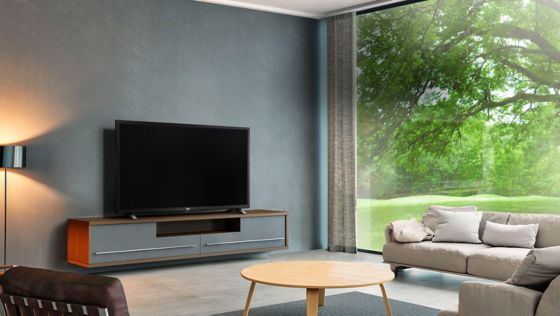 Diseño simple sofisticado y elegante con LG TV