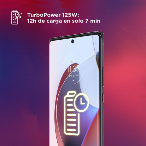  TurboPower 125W: 12h de carga en solo 7 min
