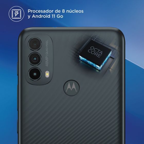 Procesador de 8 núcleos y Android 11 Go