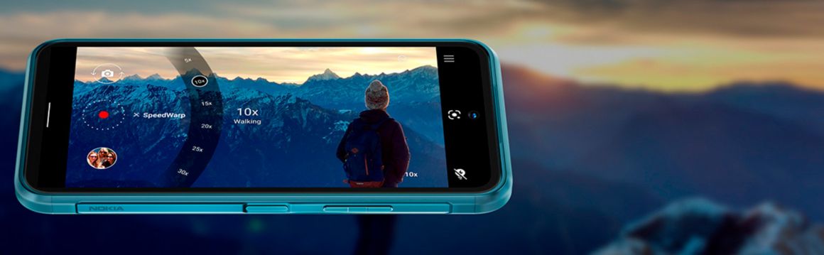 Nokia XR20 captura montaña