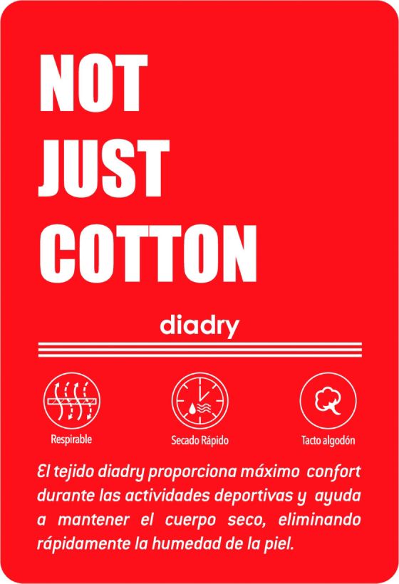 not_just_cotton, Algodón, Poliéster, mezcla, secado, rápido