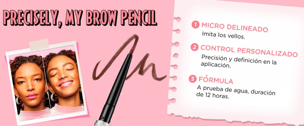 Descripción Lápiz de precisión para cejas Precisely my brow pencil