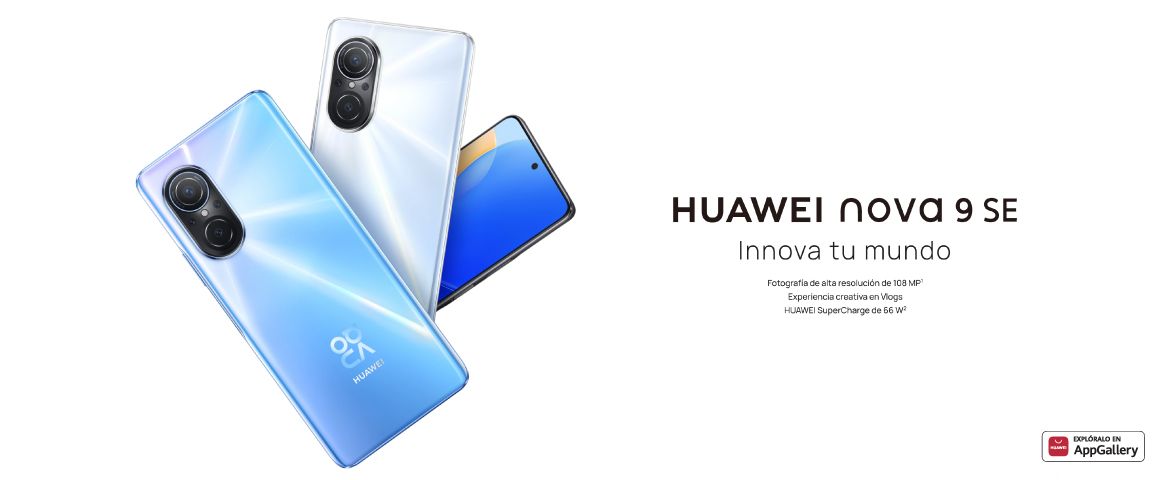 Huawei Nova 9 SE innova tu mundo