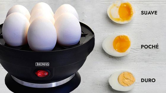 Tiempo de cocción cocedor de huevos