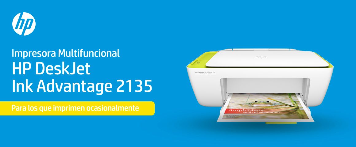 Impresora Multifuncional HP DeskJet Ink Advantage 2135