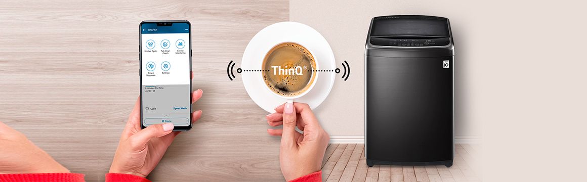 ThinQ: Lavado Inteligente con Wi-Fi