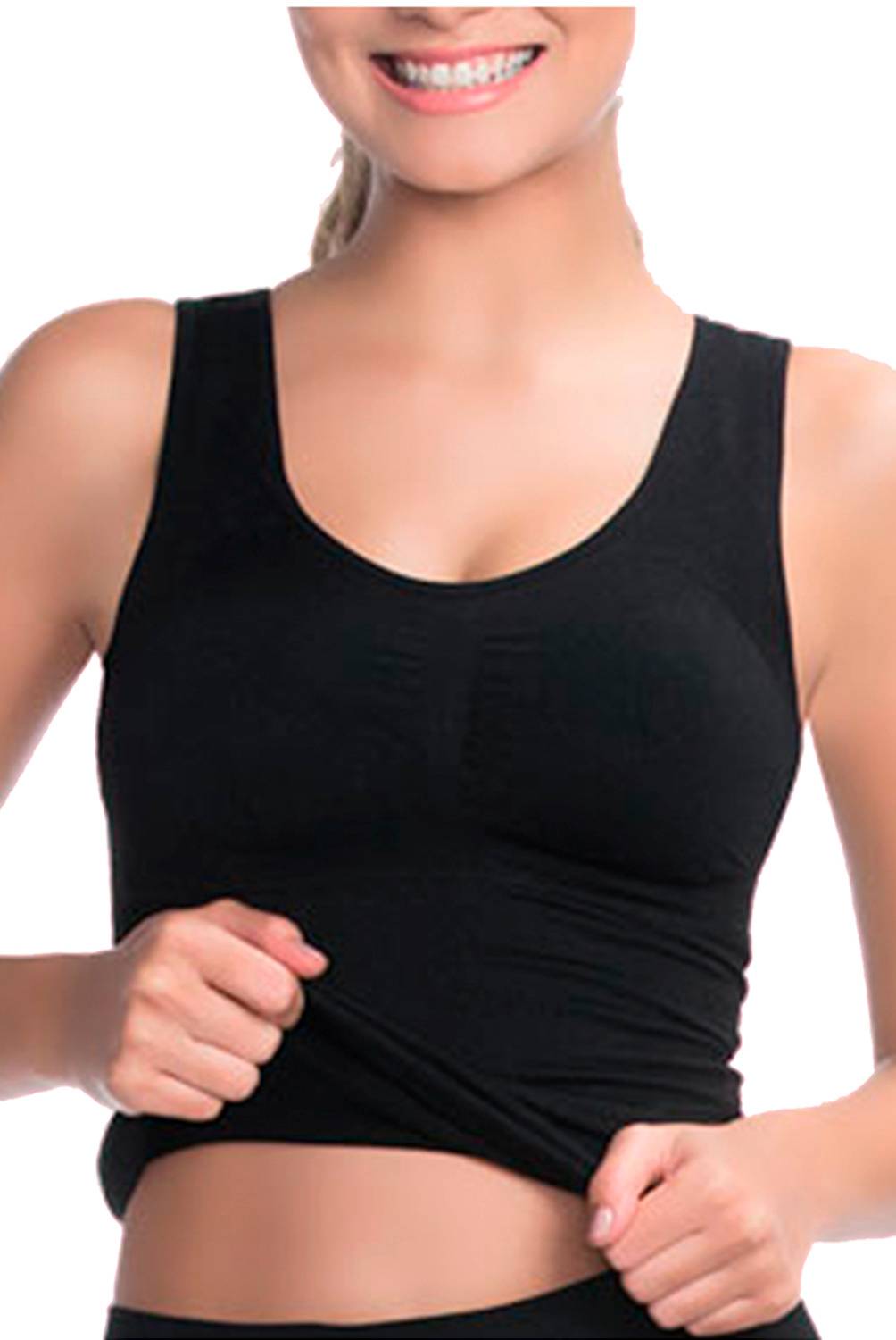 INTIME - Camiseta Reductora Control Medio Mujer Intime
