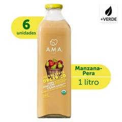 AMA - Jugo Manzana Pera Orgánico 6X1000Cc