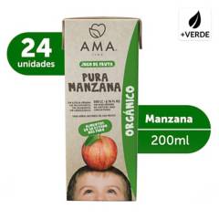 AMA - Jugo Manzana Orgánico 24x200cc