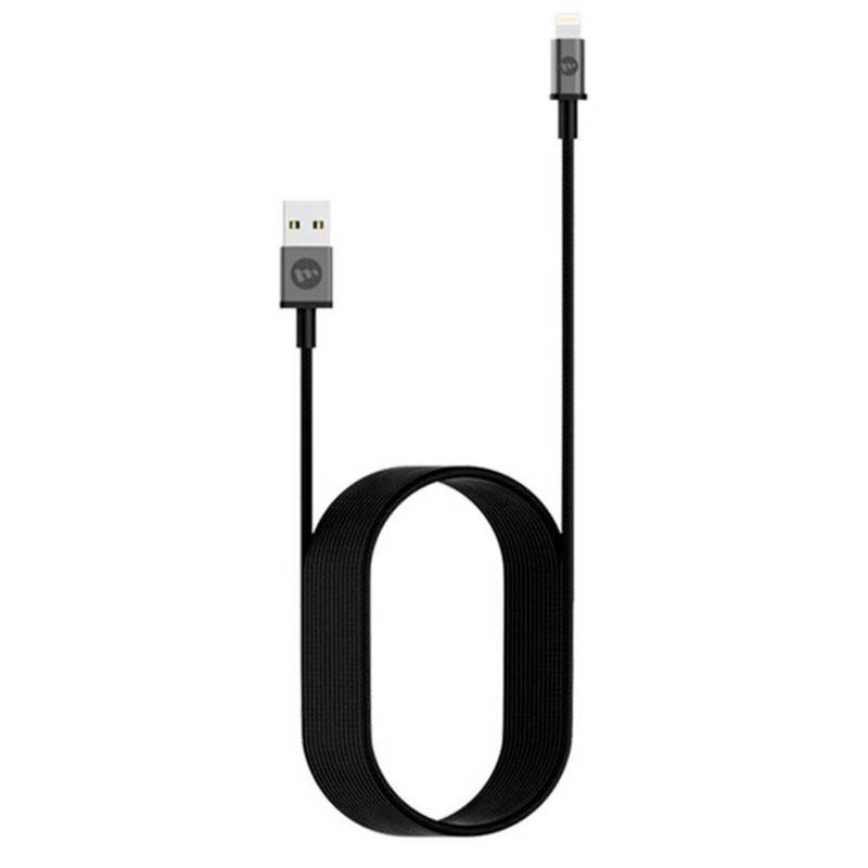 MOPHIE - Cable Mophie Lightning a USB 3 Mt negro