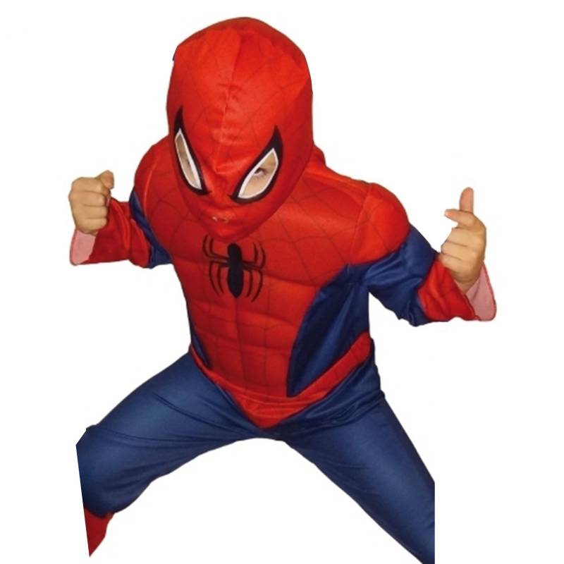MARVEL - Disfraz Spiderman Ultimate Deluxe 4-5 Años