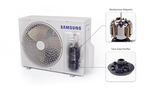 Samsung Split Wind-Free, Inverter, 18000 BTU, WI-FI, Frío & Calor
