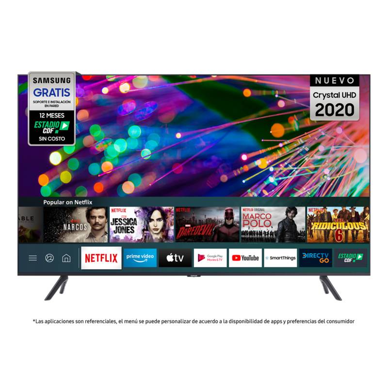SAMSUNG - LED 75" UN75TU8200GXZS 4K Ultra HD Smart TV