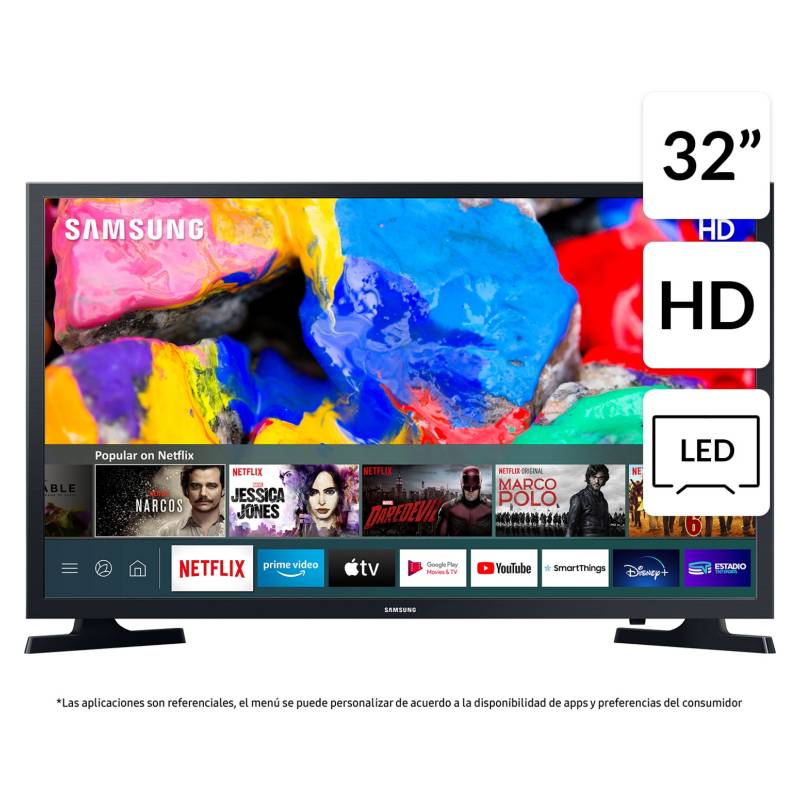 SAMSUNG Smart TV HD T4300 de 32 2020