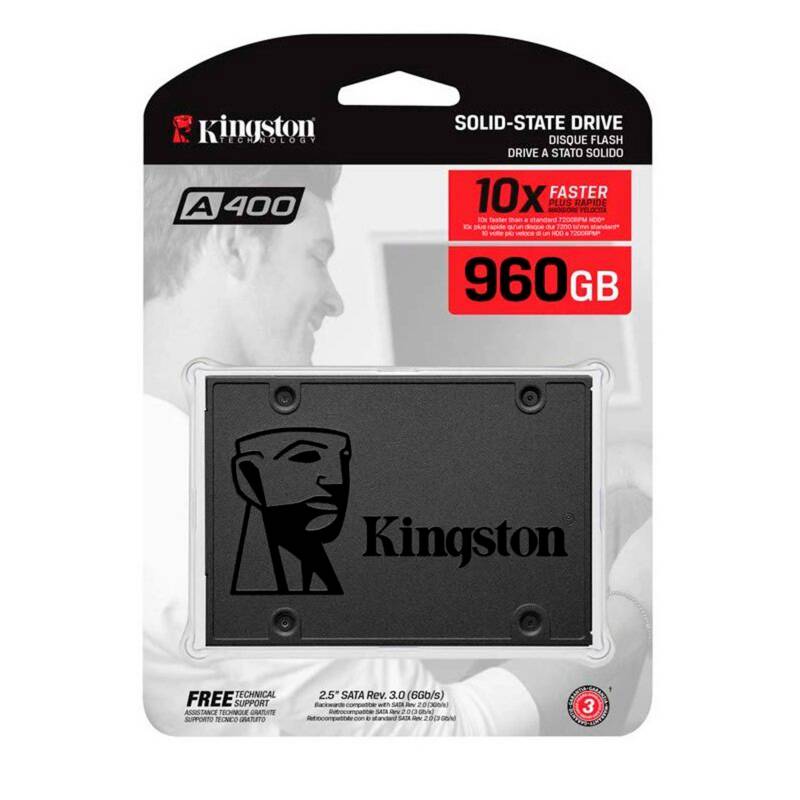 KINGSTON - DISCO SSD  KINGSTON 960GB SATA3 2.5 7MM 500MB/450