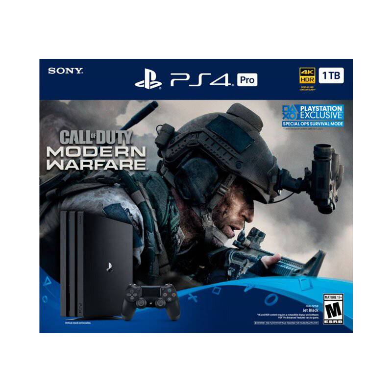 SONY - Consola PS4 Pro 1 TB  Call Of Duty MW