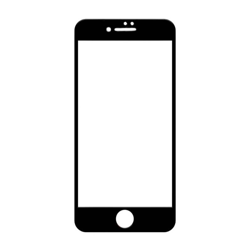 Generica - Mica de Vidrio Completa iPhone 6/6S negra