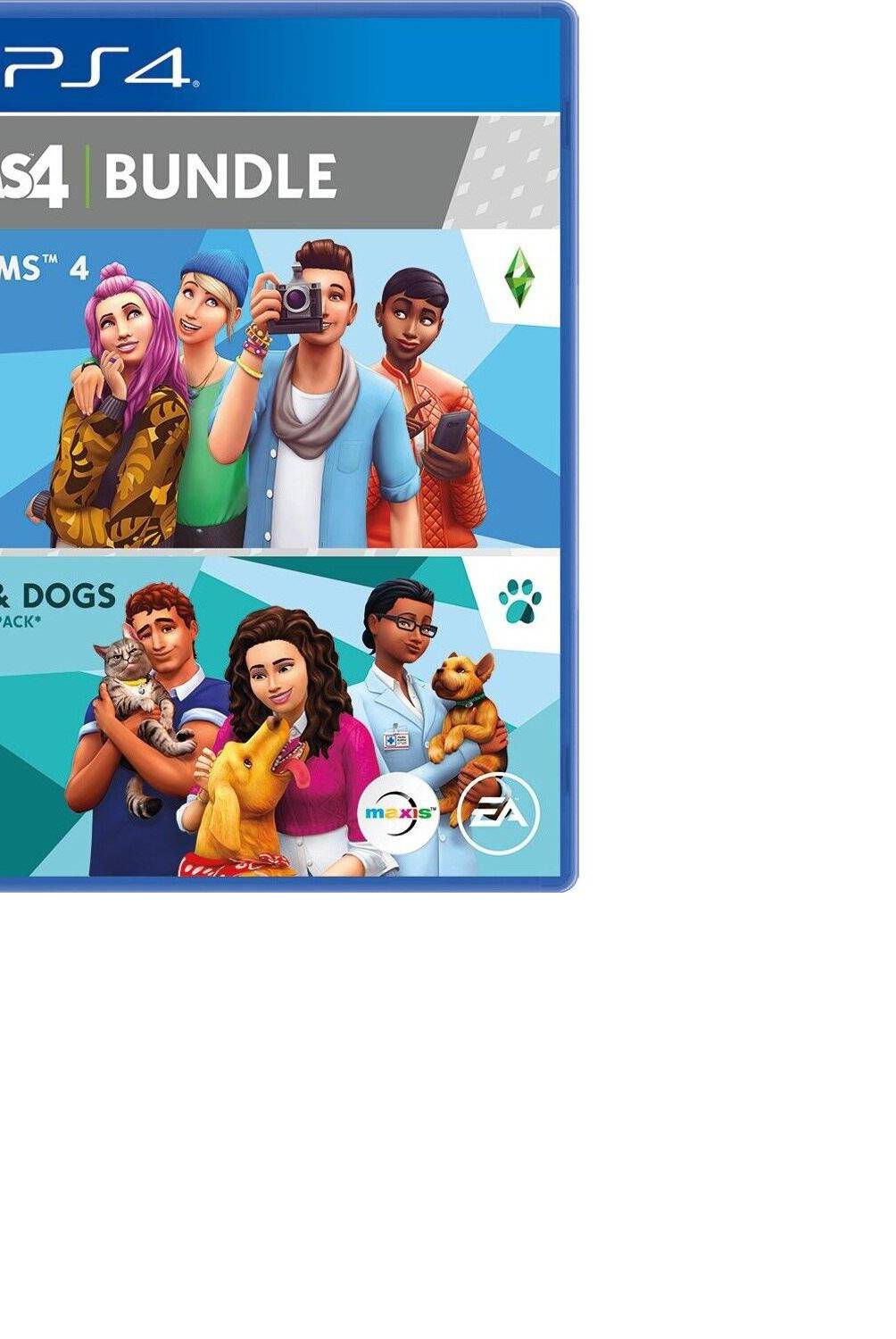 Electronic Arts - THE SIMS 4 PLUS CATS DOGS BUNDLE REFRESH PS4