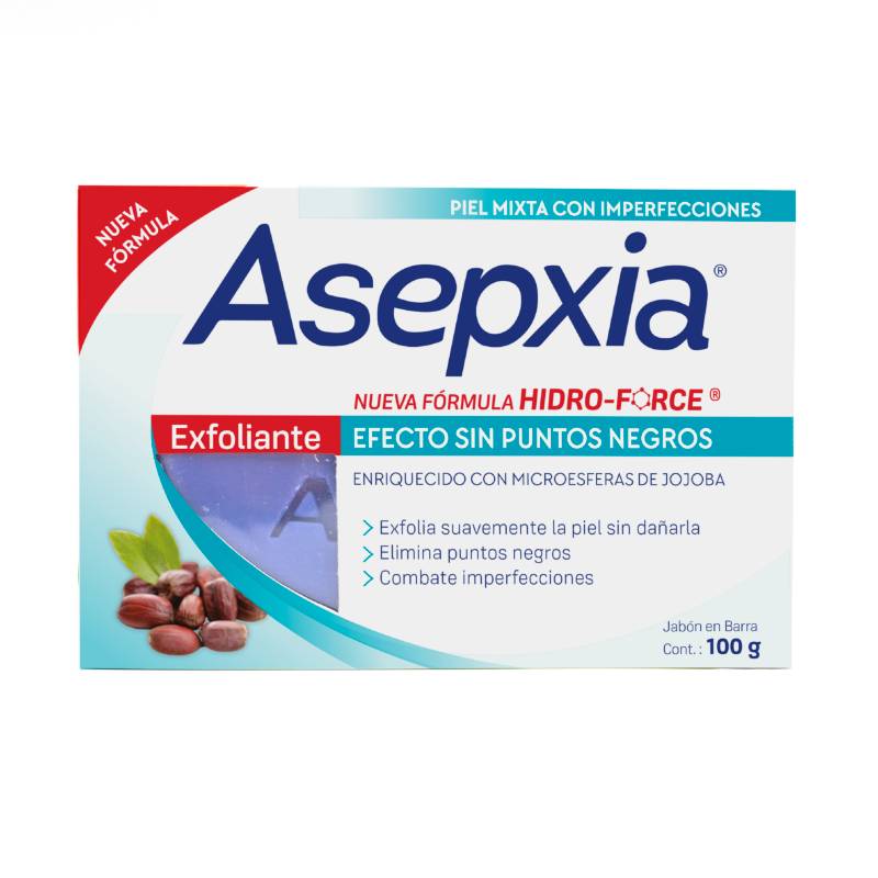 ASEPXIA - Asepxia Jabón Exfoliante 100gr