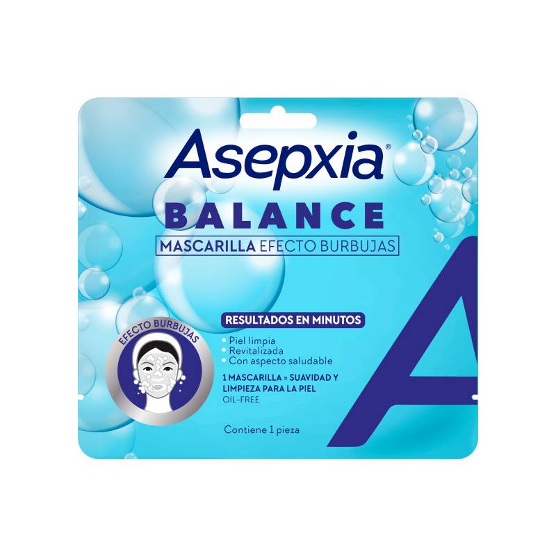 ASEPXIA - Asepxia Mascarilla Balance Efecto Burbujas