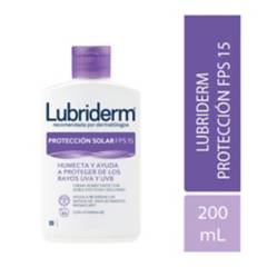 LUBRIDERM - Lubriderm Crema Hidratante UV15 200ml