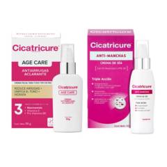 CICATRICURE - Pack Cicatricure Crema Antimanchas más Age Care Aclarante 50g Cu