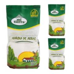 NUTRISA - PACK X 3 HARINA DE ARROZ 500 g