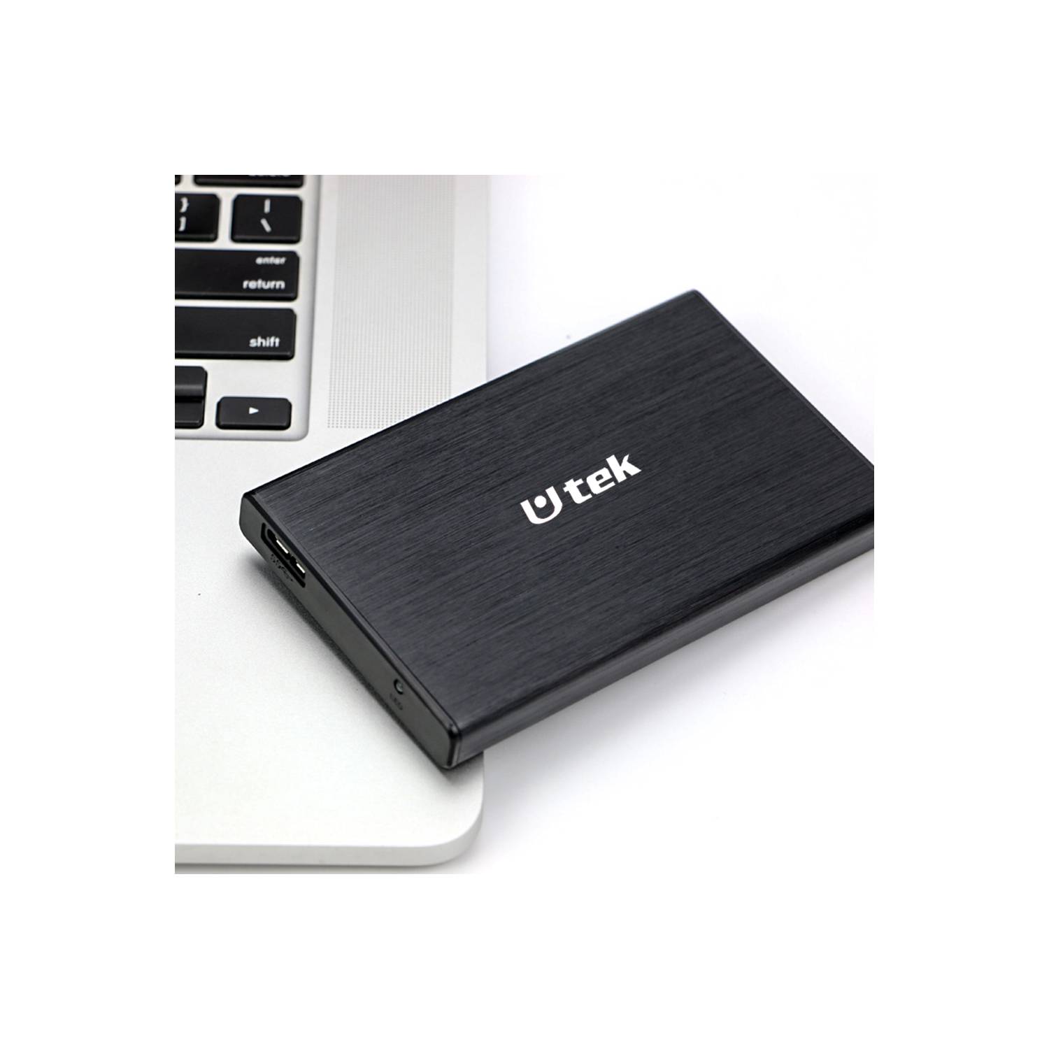 UTEK Cofre porta duro sata 2,5 conexión usb color negro falabella.com