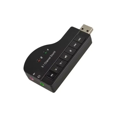 Tarjeta Sonido Externa Usb Piano 8.1