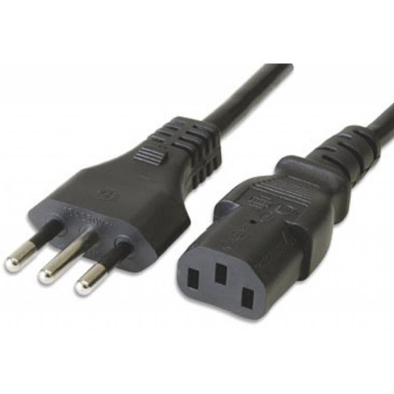 OEM - Cable Fuente Poder Corriente Pc Computador Monitor