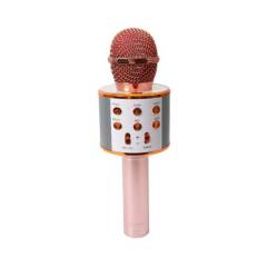 PROSOUND - Micrófono Karaoke Bluetooth Inalámbrico Parlante Niño Adulto Rosado