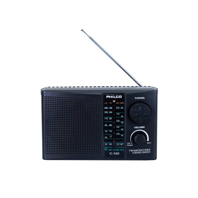 PHILCO - Receptor Radio Portátil Am Fm Análoga Estéreo 220v