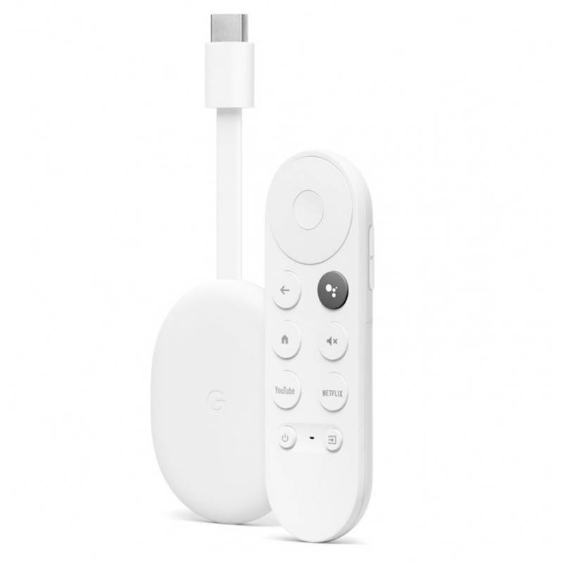 Google Chromecast con Google TV 4K - Blanco 