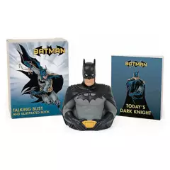 RUNNING PRESS - Figura Batman: Talking Bust And Illustrated Book
