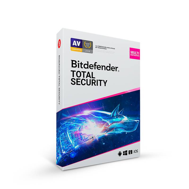 BITDEFENDER - Bitdefender® Total Security 10 Dispositivos 1 Año