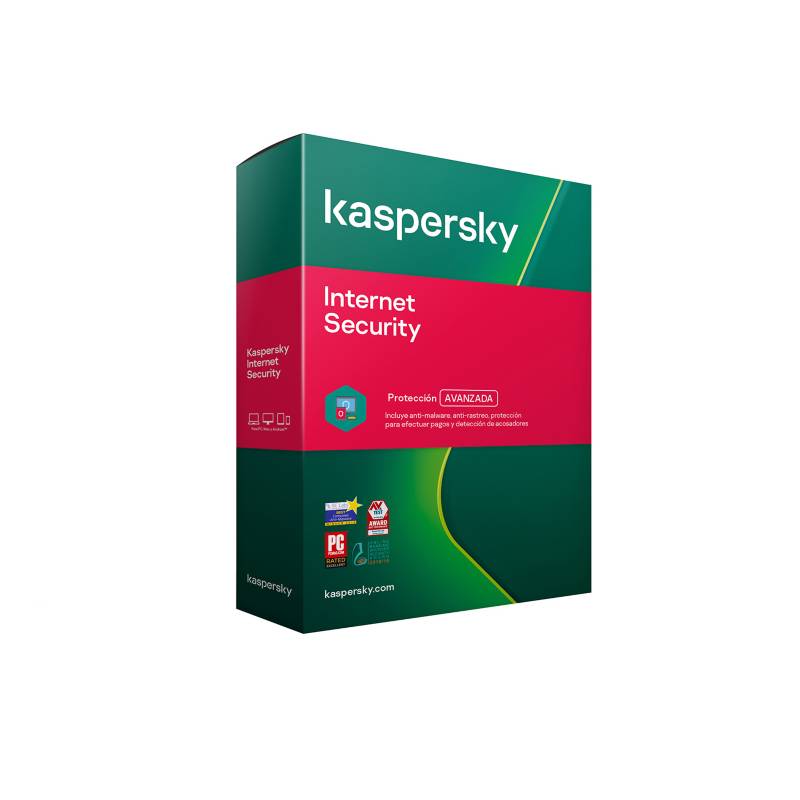 KASPERSKY - Kaspersky® Internet Security 1 Dispositivo 1 Año