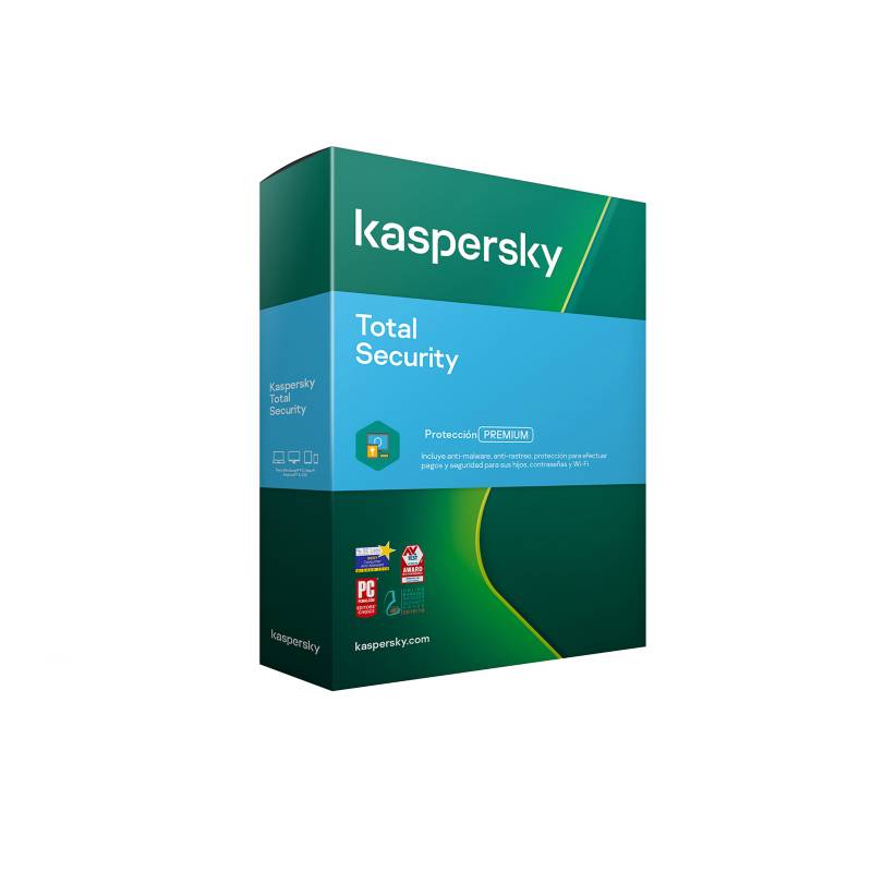 KASPERSKY - Kaspersky® Total Security 5 Dispositivos 1 Año