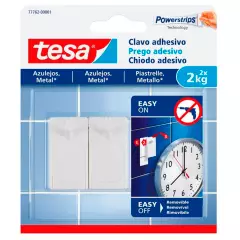 TESA - 2 Clavo Autoadhesivo Para Azulejos y Metal Tesa 2 Kg