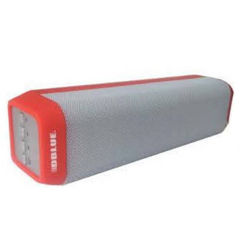 DBLUE - Parlante Bluetooth Portátil Iluminado Rojo - Puntostore