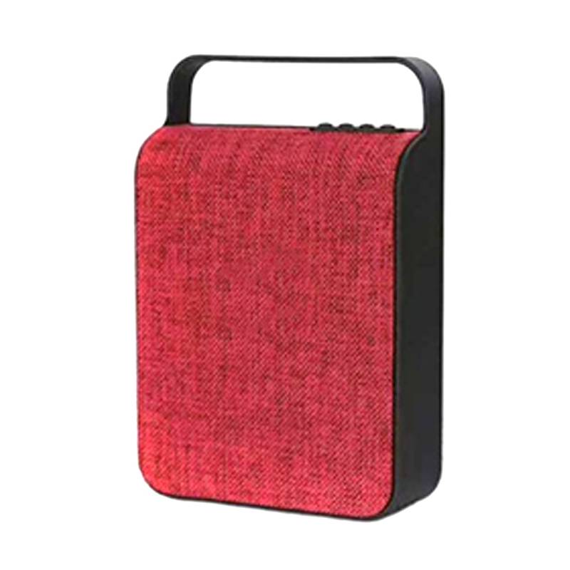 DBLUE - Parlante Bluetooth Cuadrado 15w Rojo - Puntostore