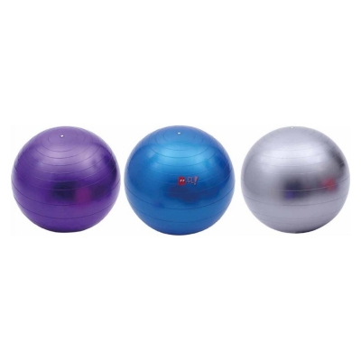 PELOTA DE PILATES CON INFLADOR COLOR MORADO - Storefitness - MOVEON®