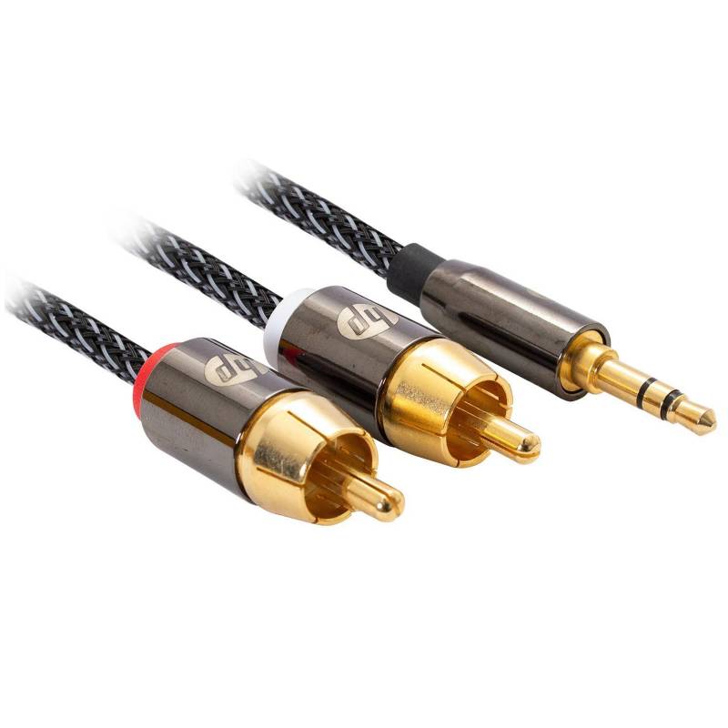 HP - Cable Auxiliar Hp Pro 3.5Mm 2Rca Audio 1.5 Metros