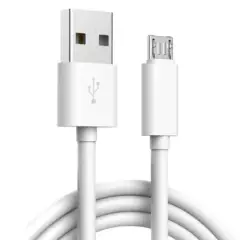 LDNIO - Cable Micro USB a USB 1 metro Blanco 2.1A Máx