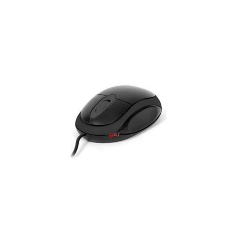 DBLUE - Mouse Óptico Con Conexión Usb Color Negro - Puntostore