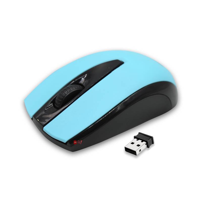 DBLUE - Mouse Inalámbrico Óptico 1200 Dpi Color Azul - Puntostore