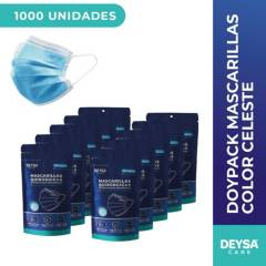 DEYSA CARE - Mascarillas desechables, 10 doypack 50 un c/u (500 un)